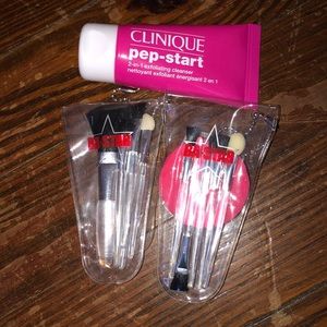 Brushes and Cleanser